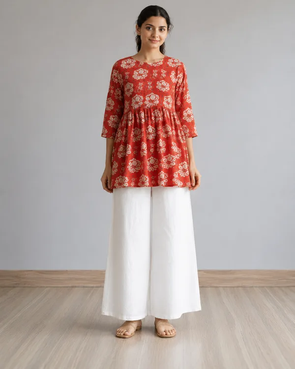 Women's Frock Short Kurti For Daily Wear